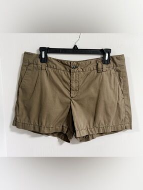 LOFT Olive-Tone khaki Shorts Sz 8